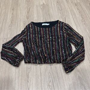 ALI & JAY Multicolor Striped Blouse